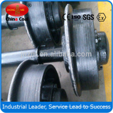 500mm gauge/300mm diameter mining car steel wheel